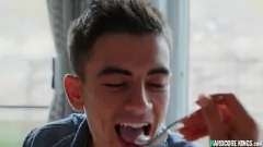 Play MILF roommates sharing young dick in a hardcore threesome with big tits and big cock action